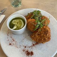Cauliflower wings #Veganuary at Stem & Glory in London