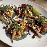 Korean ‘fish’ tacos  at Stem & Glory in London