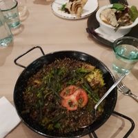 Quinoa Paella | Cauliflower Gratin at Stem & Glory in London