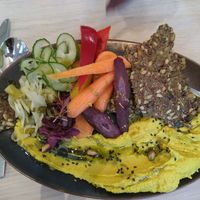 everything was great, and the crackers have persuaded me to get a dehydrator myself! at Stem & Glory in London