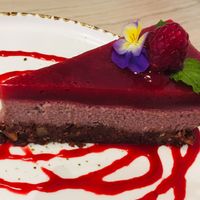 Raspberry Cheesecake at Stem & Glory in London