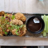 Cauliflower wings at Stem & Glory in London