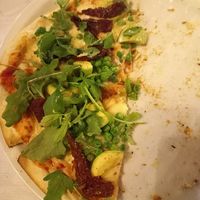 Saved half of my pizza for dinner the next day at Mezzaluna  in St Pauls Bay