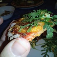 There gluten free crust holds up well if, like me, you prefer to bite into your slice! at Mezzaluna  in St Pauls Bay