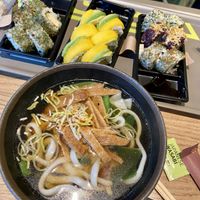 Vegan sushi and tofu ramen at Yooji's Sushi - Bahnhofstrasse in Zurich