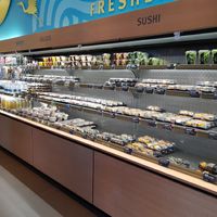 Premade sushi at Yooji's Sushi - Bahnhofstrasse in Zurich