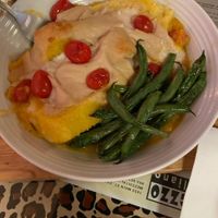 Baked Polenta with Butternut Squash Sauce at Mezzo Italiano in Cambria