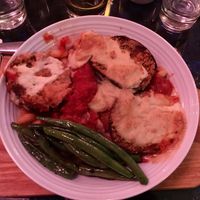 Eggplant Parmagiana  at Mezzo Italiano in Cambria