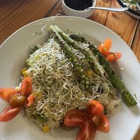 Vegetable risotto   at Amaranto in Tulum