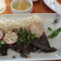 Quesadillas at Amaranto in Tulum