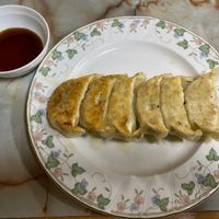 Vegan gyoza at K Kitchen Green in Myoko