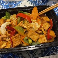 Spicy Cashew Tofu  at Chiangmai Thai Kitchen in Tyler