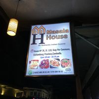 Sign at Masala Indian Restaurant in Battambang