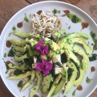 Tofu and avocado breakfast  at Kenza in 