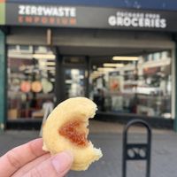 Free weekend cookies. Coffee a d tea for patrons daily!  at Zero Waste Emporium in Victoria