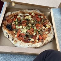 Vegan cheese + vegetables  at Simbiosi in Florence