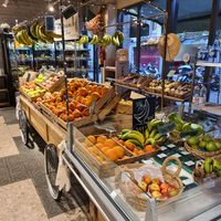 Fruits and veggies at Organic Market - Sarrià in Barcelona