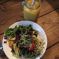 Bagel with Avocado  at Veg room in Berlin
