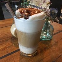 Pumpkin Spiced Latte at Veg room in Berlin