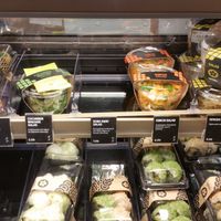 Vegan/vegetarian section at Yooji's Sushi in Luzern