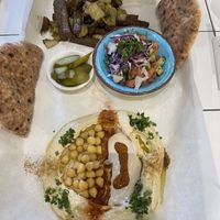 Plant Based Shawarma Plate  at Cafe Landwer - University Ave in Toronto