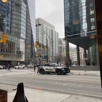 Outside   at Cafe Landwer - University Ave in Toronto