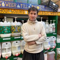 I mean this is not food but vegan and lovely 😊   at Get Loose Foods in East London