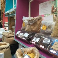 Organic nuts and dried fruits at Get Loose Foods in East London