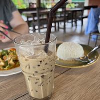 Ice coffee  at Yawee in Koh Lanta