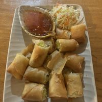 Spring rolls  at Yawee in Koh Lanta