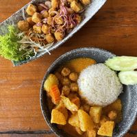 Both super delicious 70-80 baht each   at Yawee in Koh Lanta