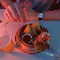 Samosa at Ra'mien in Vienna