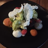 Quinoa and beetroot dish.. delicious! at Rataskaevu 16 in Tallinn