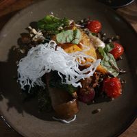 Sweet potato dish at Rataskaevu 16 in Tallinn