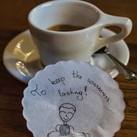 Espresso at Rataskaevu 16 in Tallinn