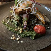 Baked sweet potato  at Rataskaevu 16 in Tallinn