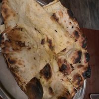 Garlic naan vegan at Taal Indian Restaurant in Strathaven