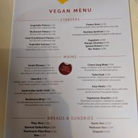 The Jackfruit, Califlower Pakora, Tarka Daal and Garlic Naan and my favourites. at Taal Indian Restaurant in Strathaven