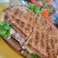 Their delicious vegan Rueban 🤤🤤🤤 at Wildflower Cafe and Bakery in Arcata