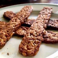 tempeh bacon at Wildflower Cafe and Bakery in Arcata