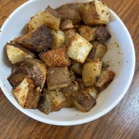 Side of potatoes   at Wildflower Cafe and Bakery in Arcata