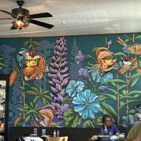 Inside   at Wildflower Cafe and Bakery in Arcata