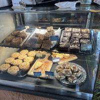 All but one baked goods were vegan and tasty  at Wildflower Cafe and Bakery in Arcata