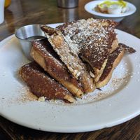 Vegan French Toast at Wildflower Cafe and Bakery in Arcata