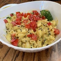 Mac and cheese at Wildflower Cafe and Bakery in Arcata