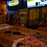 Vegan pizza, Nintendo consoles at Boxcar in Greensboro