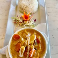 Red curry  at Tong Tara in Nelson