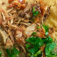 Jackfruit taco at Plant Love Food in El Monte