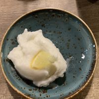 Lemon sorbet  at The Emporium in Yeovil