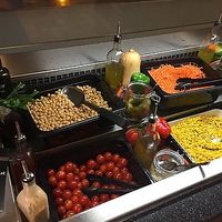 Cherry tomato anyone  at Legoland - Bricks Family Restaurant in Carlsbad